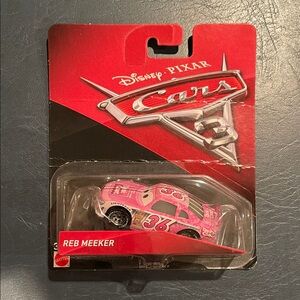 Mattel Disney Cars Pink Reb Meeker Vehicle